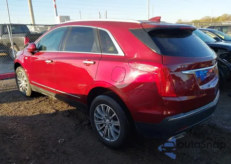2017 Cadillac Xt5 Luxury z USA, uszkodzony, nr VIN 1GYKNDRS7HZ175076